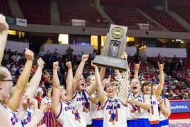 Girls basketball: Eastland erases halftime deficit to down Lewistown for state title