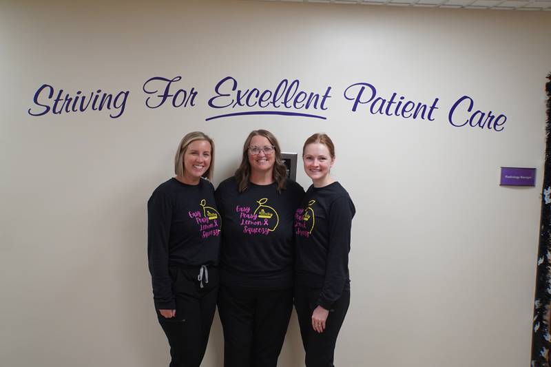 Rochelle Community Hospital’s Radiology Department launched a new “Know Your Lemons” breast cancer awareness campaign this month.