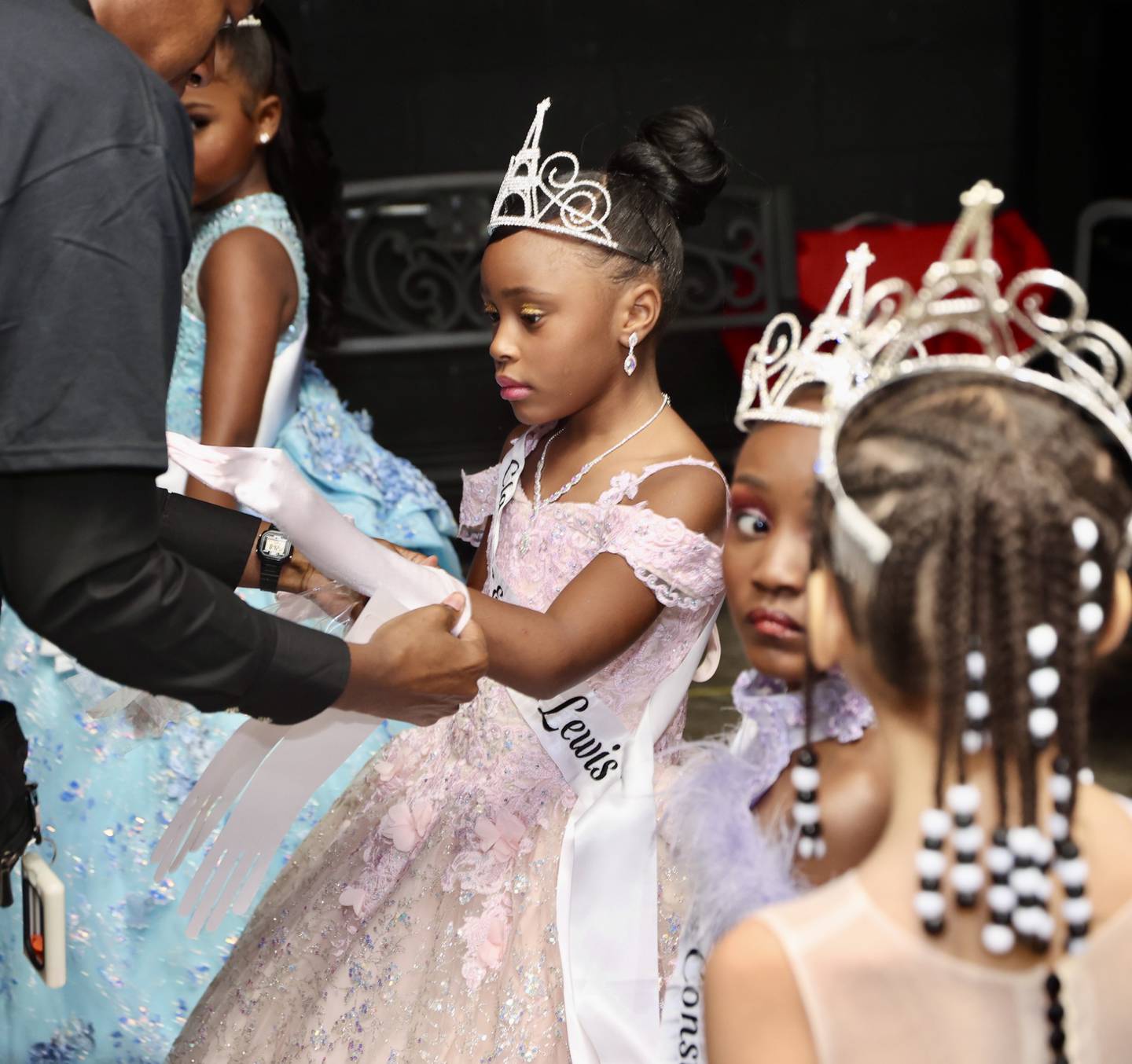 A’maree Dixon, 6, of Crest Hill, won the Little Miss Black Joliet pageant on Dec. 21, 2024, at Joliet Junior College. She also won in the athletic wear category. The Little Miss Black Joliet pageant initially ran from 1983 to 2008 and was revived in 2023.