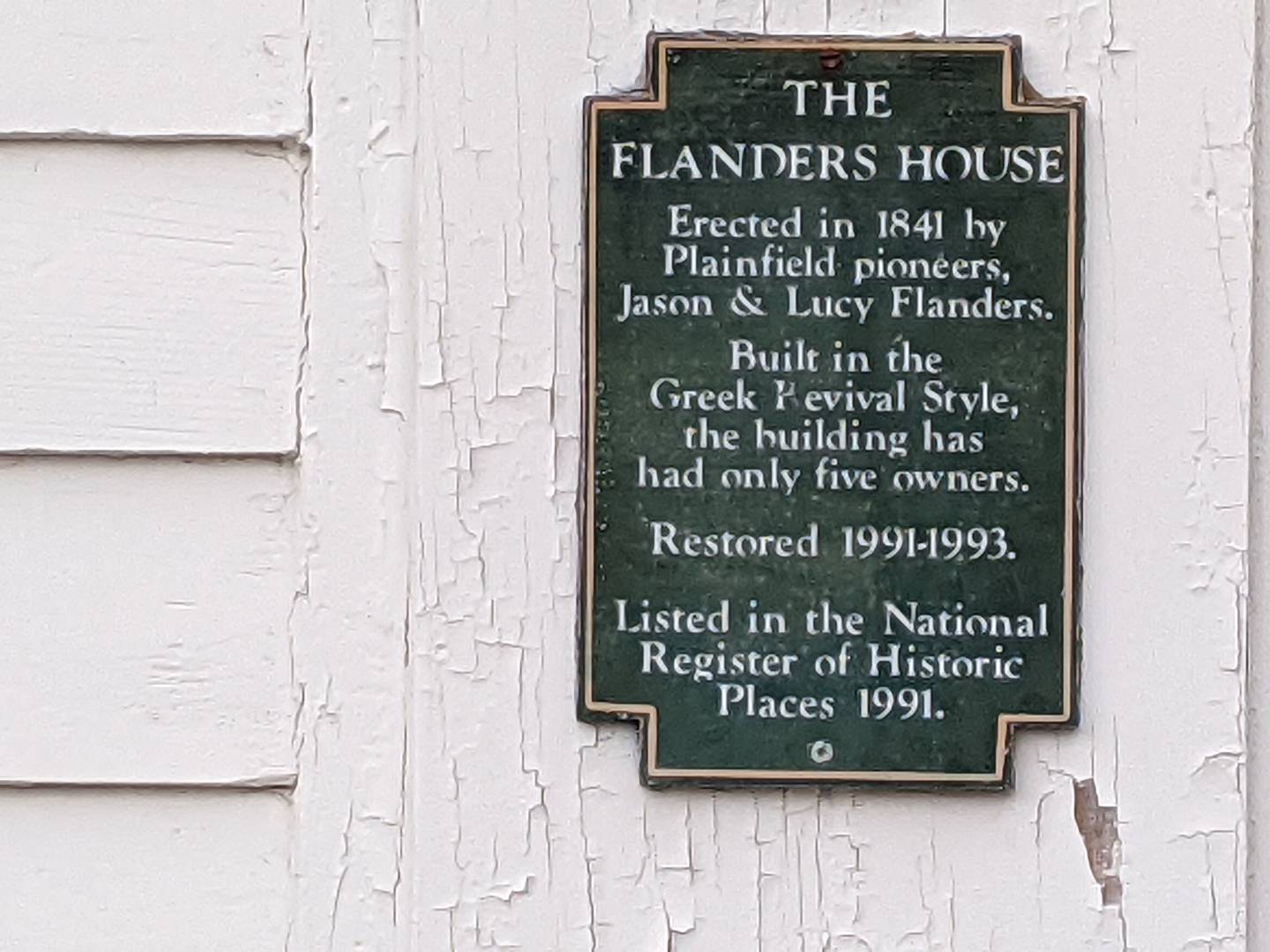 The Plainfield Village Board has given the green light to a plan to turn a 1841 historic house on West Main Street near downtown Plainfield into a bed and breakfast.
