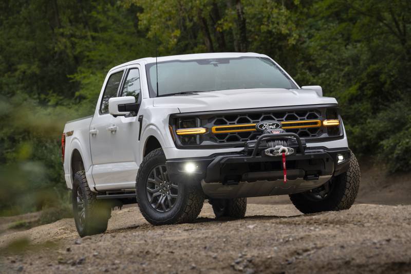 The Ford F-150 Tremor offers several off-road options to enhance capabilities.