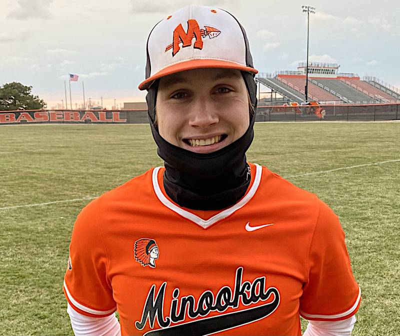 Minooka's Sully Minor was 3 for 3 with a home run, a double and 3 RBIs on Tuesday in a 5-0 win over Morris.