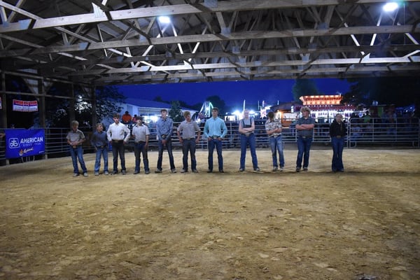 Master Showmanship Contest held at Ogle County 4-H Fair