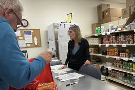 Photos: An afternoon at the Woodstock Food Pantry, with SNAP uncertain 