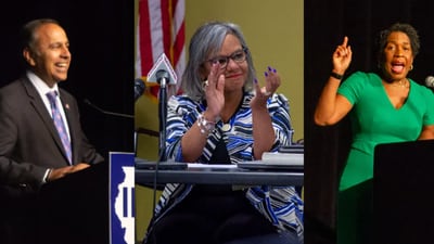 Who is contributing to Illinois’ U.S. Senate candidates?