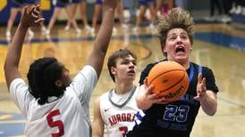 Photos: Hinckley-Big Rock boys basketball loses heartbreaker to Aurora Christian in sectional final
