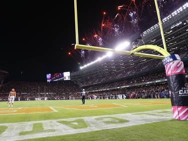 Bears open as touchdown underdog against Patriots ahead of Monday Night Football