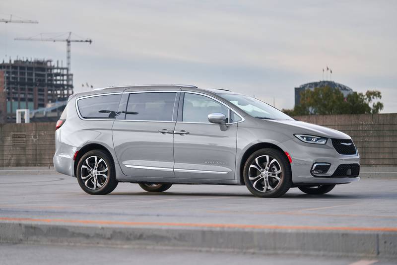 The 2024 Chrysler Pacifica is the only minivan offering all-wheel drive.