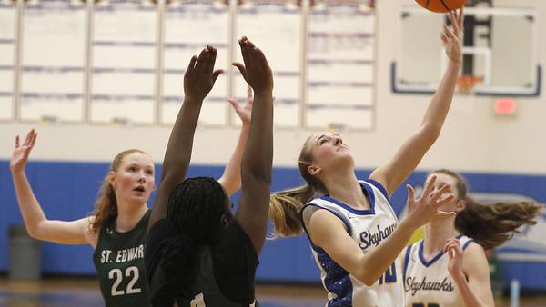 Photos: Johnsburg loses to St. Edward, Class 2A Johnsburg Sectional girls basketball final
