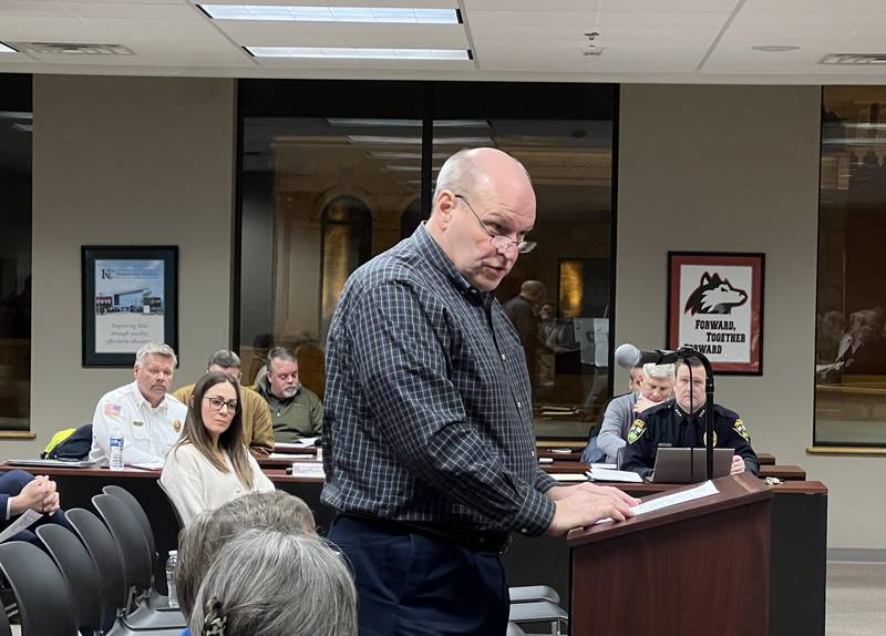Bill Davey, the chair of the Sycamore Planning and Zoning Commission, found a broad head arrow in his yard in October, 2023. At the January 18, 2023, Sycamore City Council meeting Davey thanked Third Ward Alderwoman Nancy Copple for bringing forth an ordinance to restrict the discharge of arrows in the city.