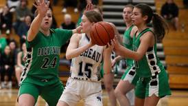 Photos: Rock Falls at Bureau Valley girls regional basketball