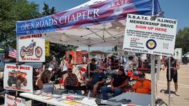 Open Roads club participates at Sandwich bike show 