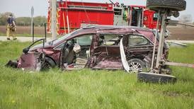 Minivan, mixer truck crash near Union; both drivers injured
