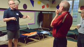 Aurora church collecting backpack donations for warming center