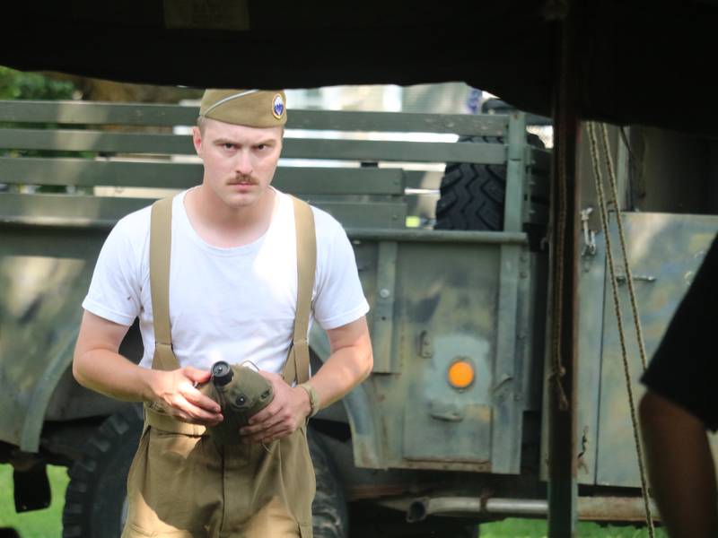 Military reenactments honor DeKalb County area vets at annual two-day event