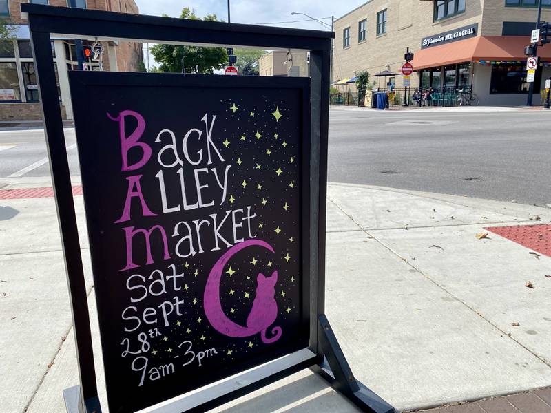 DeKalb's seasonal Back Alley Market runs 9 a.m. to 3 p.m. Sept. 28, 2024, in Palmer Court downtown. The family-friendly vendor and craft event is hosted by various downtown merchants and is expected to feature more than 100 booths from across the region.