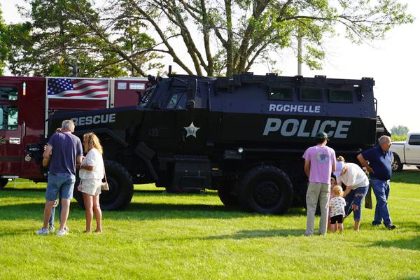 Rochelle Police Department acquires armored vehicle through grant program, starts own ERT