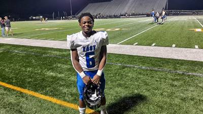Nuri Muhammad runs for 170 yards, 5 TDs as Lincoln-Way East rolls past Andrew