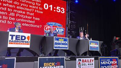 GOP governor candidates in McHenry say abolishing TRUST Act would end need for ICE raids