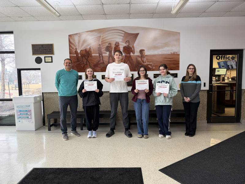 Stillman Valley High School’s February students of the month named