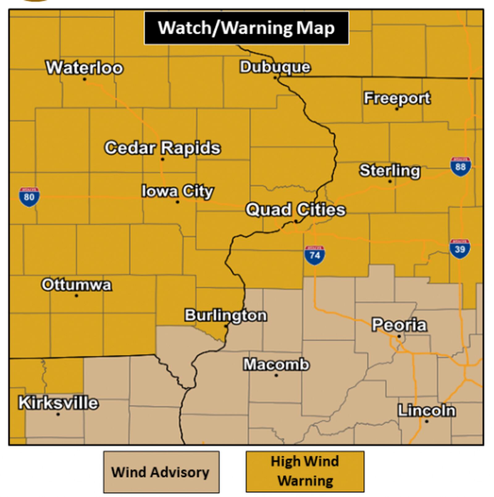 High winds more certain for Sauk Valley Shaw Local