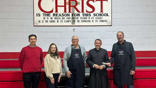 Oglesby Knights of Columbus donate $1,500 to Acutis Academy