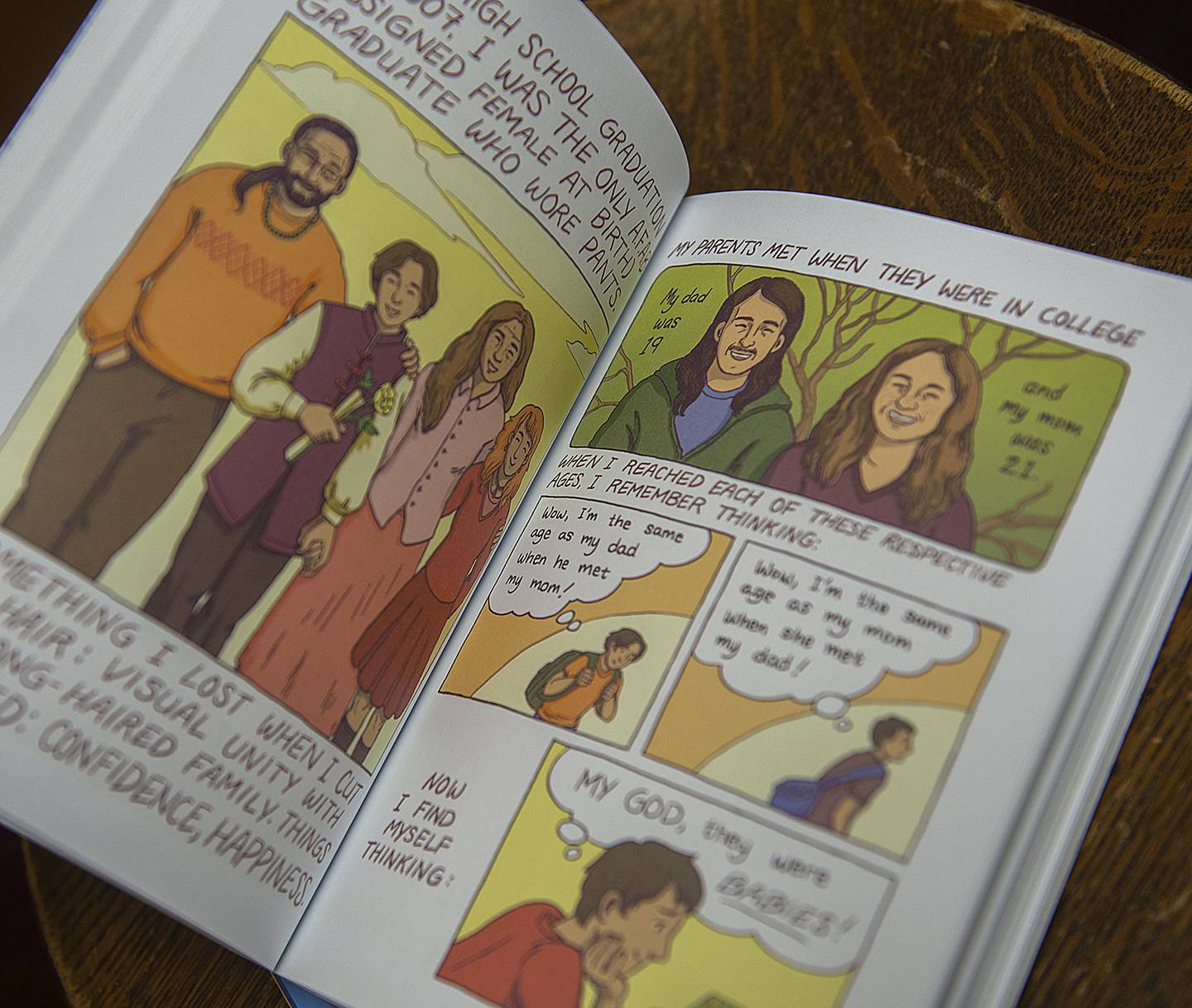 A look inside the art stylings of the graphic novel “Gender Queer.”