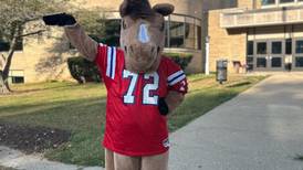 Go Big Red: Morrison’s Mustang gets new costume, name