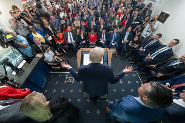Trump says he’s placing Washington, DC, police under federal control, deploying the National Guard
