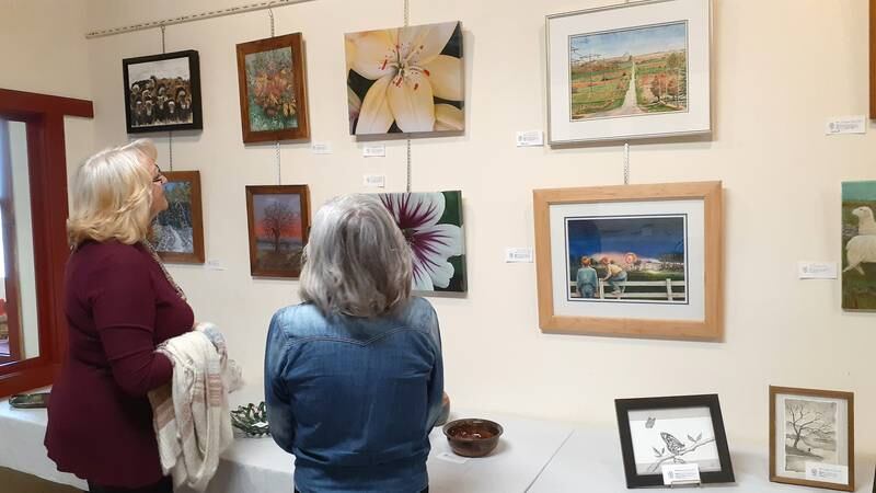 The Eagles Nest art studio will be open 3-8 p.m. on Nov. 30 during Oregon's Candlelight Walk. The studio is located Conover Square Mall, 301 N. Third Street, Oregon, on the second floor.
