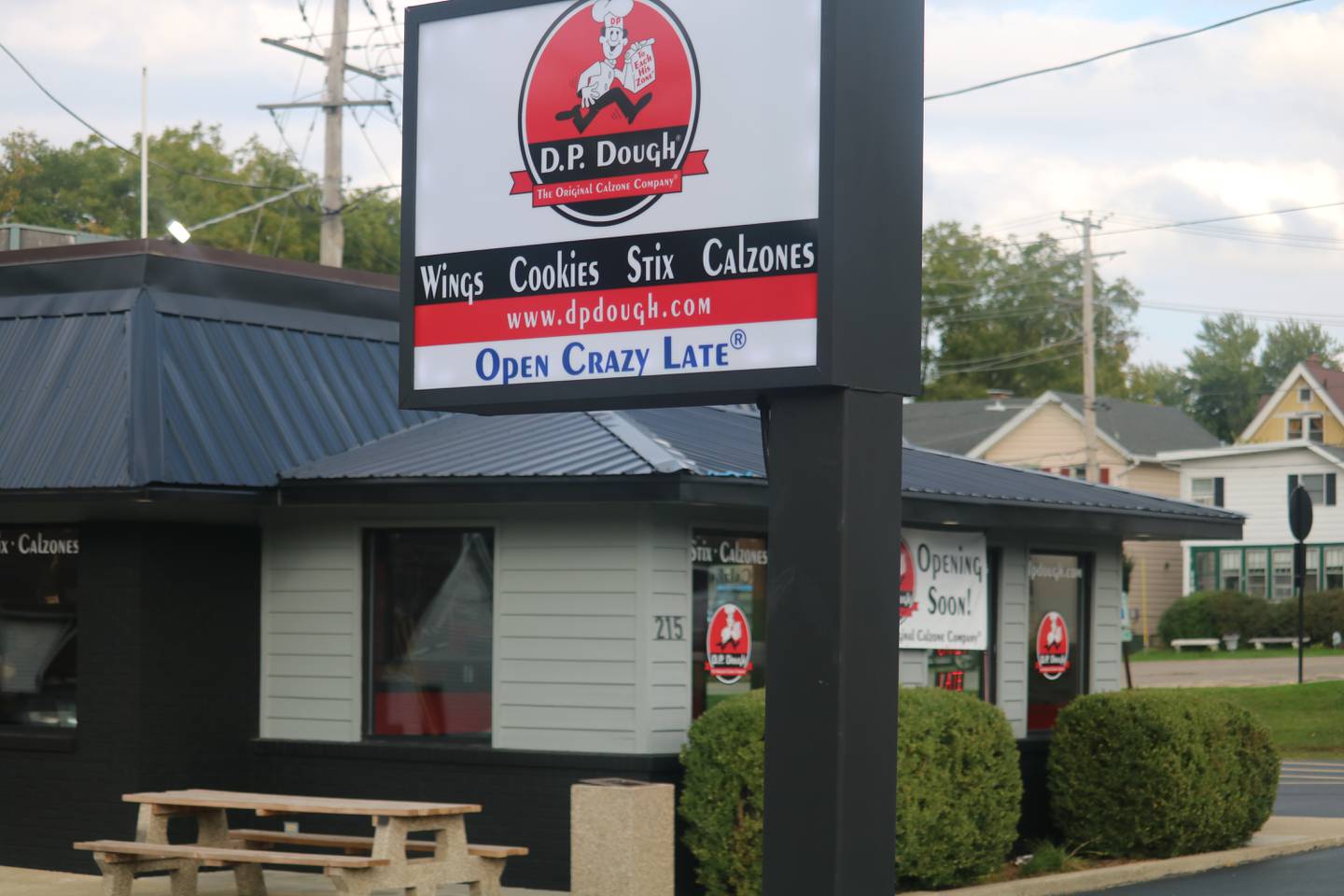 D.P. Dough is seen Sept. 25, 2023, at 215 W. Lincoln Highway in DeKalb.