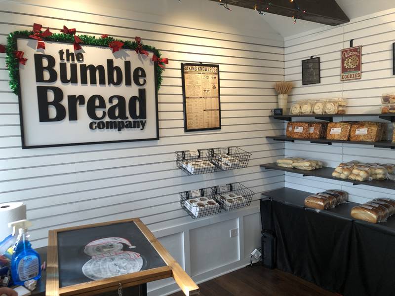 Bumble Bread Co., one of McHenry's Riverwalk Shoppes, seen here on Friday, December 6, 2024, is set to take over the space now occupied by Just 4 You Treats, 1114 N. Green St., McHenry, and reopen in early March.