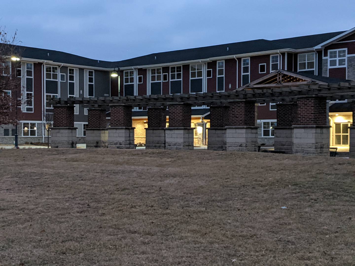 The Brant senior living facility, located next to Oswego Village Hall, is expected to open this spring. The facility will offer independent living, assisted living and memory care.