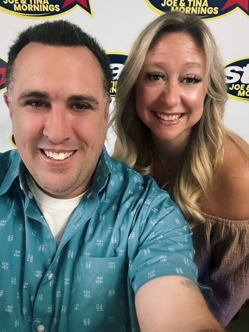 This summer, Joe Cicero and Tina Bree mark 15 years as co-hosts of Joe and Tina Mornings on Star 105.5. The pair are heard from 5 to 10 a.m. Monday through Friday.