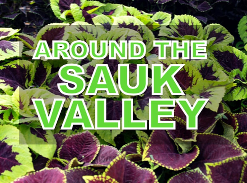 Around the Sauk Valley logo for spring.