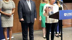 Pritzker in Aurora advocates for gun reform as Bailey warns about Safe-T Act