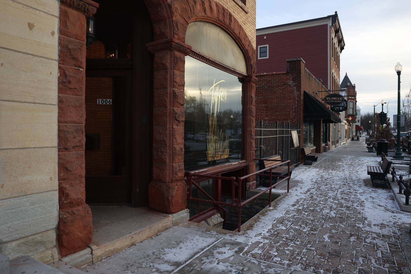 Tallgrass restaurant resides in a restored Victorian building in downtown Lockport.