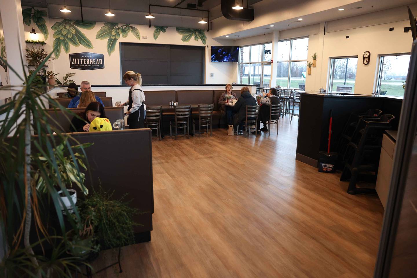 Jitterhead in Crest Hill, open everyday 7am to 3:30pm, is best known for their brunch and specialty coffees.