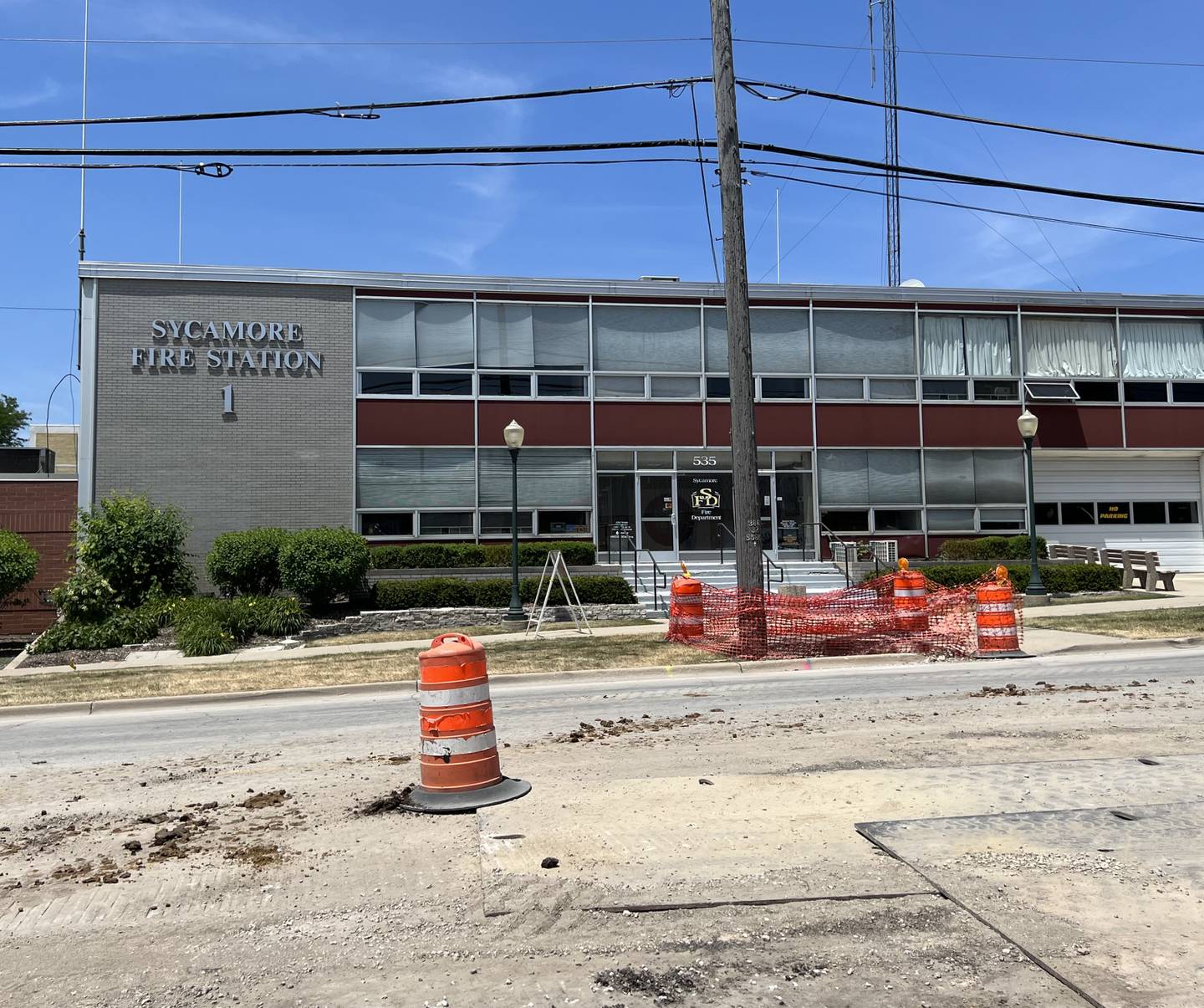 Sycamore officials are mulling over what can be done about Sycamore Fire Station 1, a 66-year-old building that Sycamore Fire Chief Bart Gilmore said has a myriad of issues on June 9, 2023.