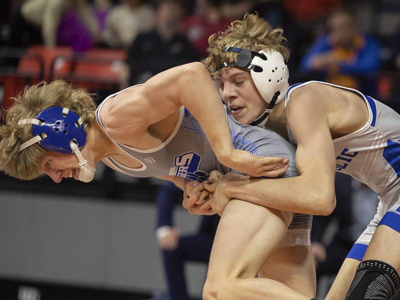 Princeton’s Casey Etheridge, Augustus Swanson finish second at state