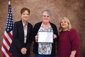 Ogle County Clerk receives Commitment to Service Award