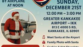 Sky Tribe hosts Santa’s Runway Arrival at Greater Kankakee Airport