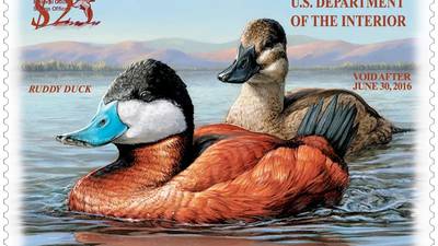 Stamp art exhibit opens at Plum Creek Nature Center in Crete