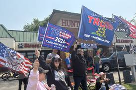 Pro-Trump, anti-Trump rallies in Huntley Saturday near president-themed store facing eviction