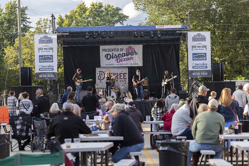 Desiree and the Wilde take the stage Saturday, Sept. 6, 2025, for the third annual Dement Town Music Fest in Dixon.