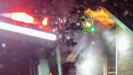 Photos: Firefighters battle house fire Saturday night in Spring Valley