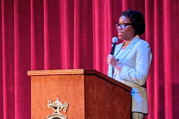 Underwood decries Yorkville’s stance on fining, possibly jailing homeless people during town hall meeting