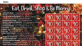 Eat, Drink, Shop & Be Merry shopping program ends Dec. 15