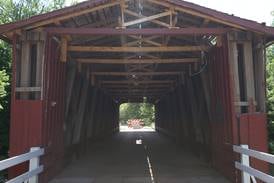 Princeton’s historic Red Covered Bridge enters next phase of repairs