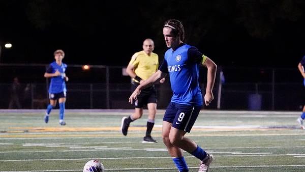 Geneva’s Caleb Kelly is the 2025 Kane County Chronicle Boys Soccer Player of the Year